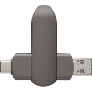 Pendrive 64 GB USB 3.0, acélszürke