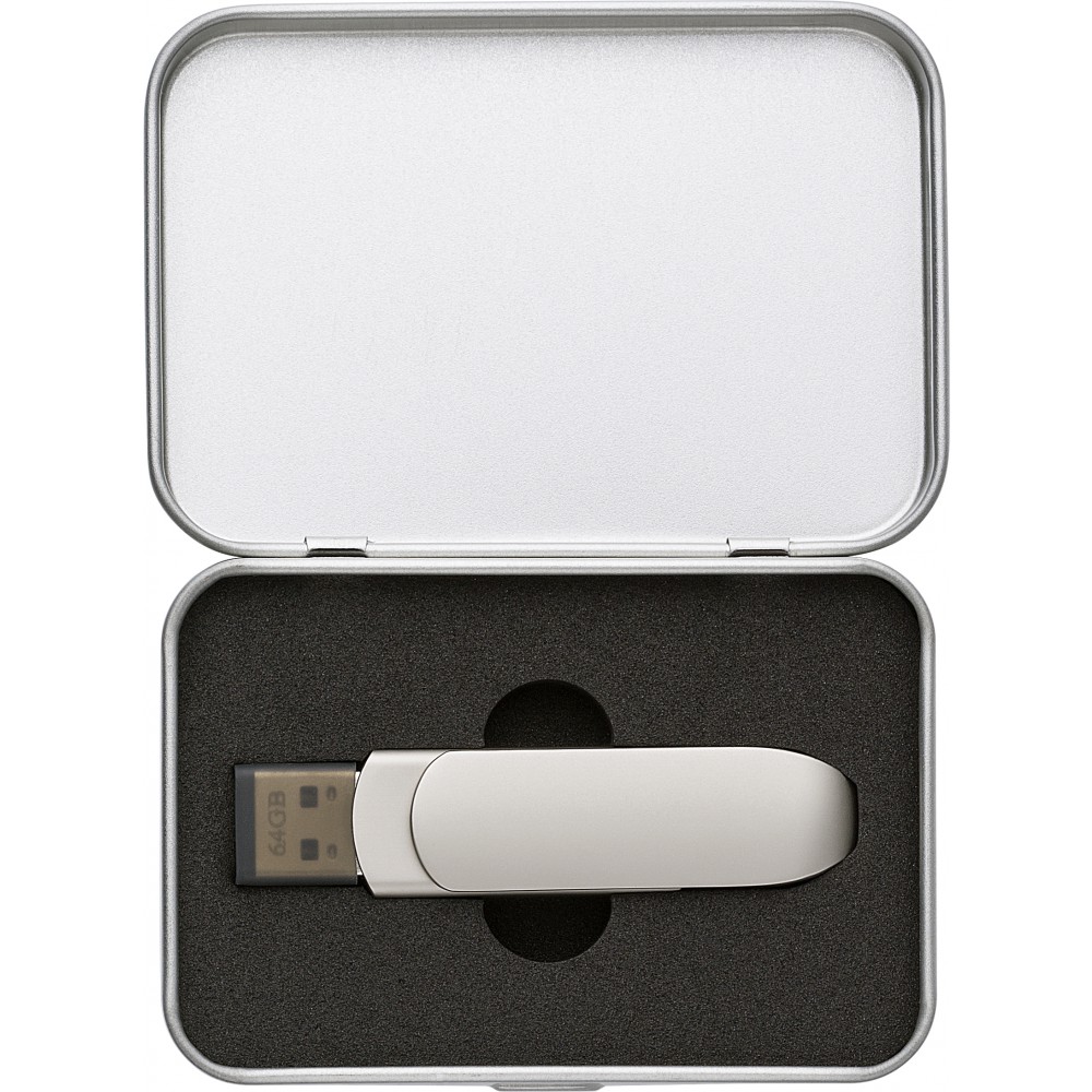 Pendrive 64 GB USB 3.0, ezüst (pendrive)