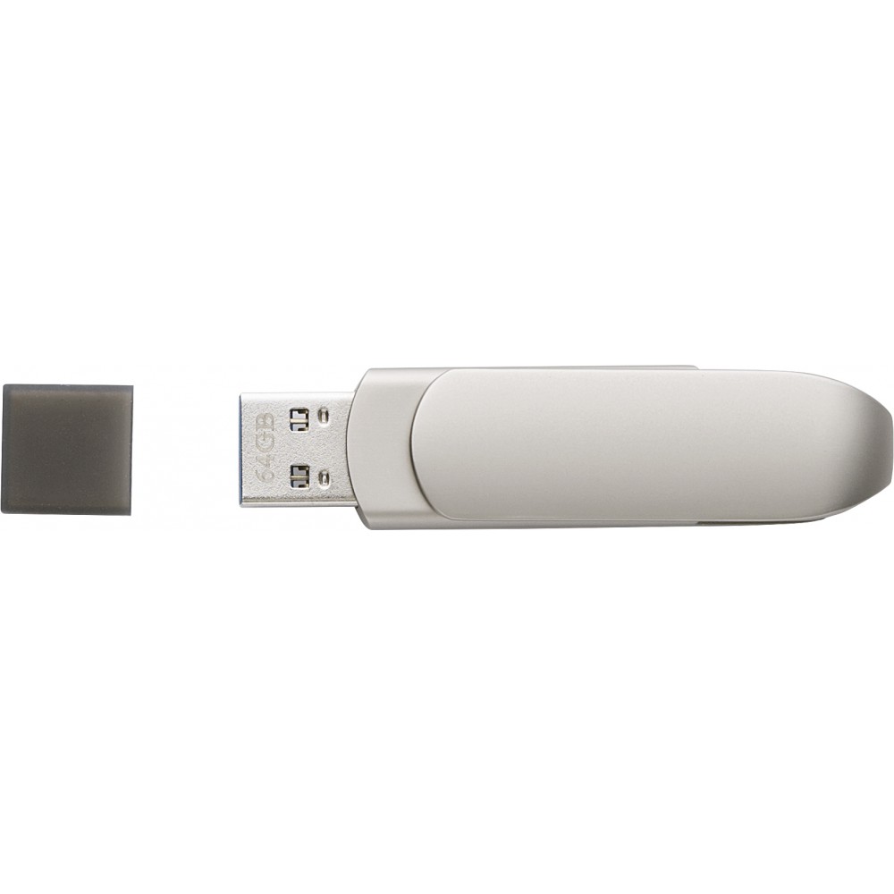 Pendrive 64 GB USB 3.0, ezüst (pendrive)