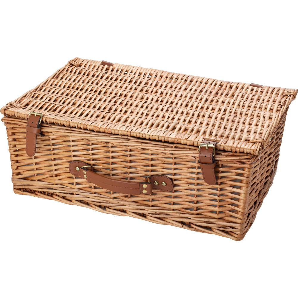 Piknikkosár 4 főnek (piknik, kemping, grill)