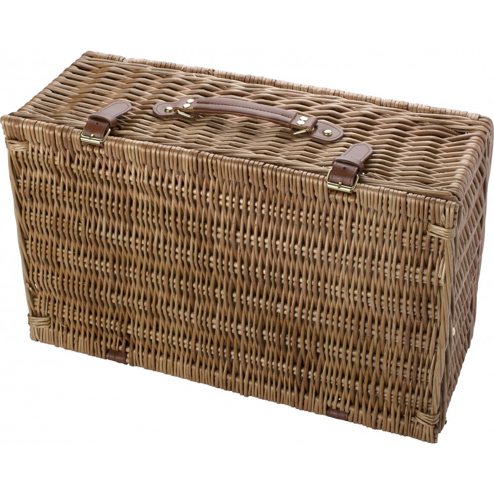 Piknikkosár 4 főnek (piknik, kemping, grill)
