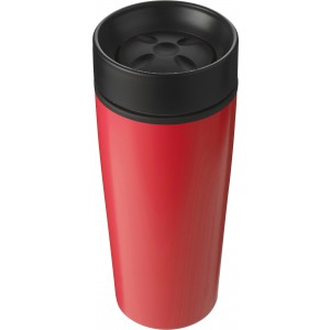 Duplafalú bögre, 450 ml, piros