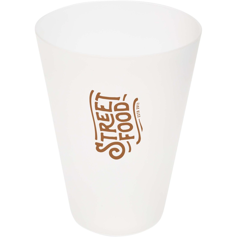 Glastonbury műanyag pohár, 300 ml, áttetsző (pohár)