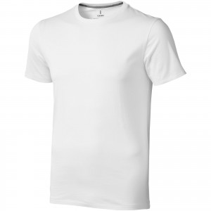 Elevate Nanaimo rvid ujj pl, fehr (T-shirt, pl, 90-100% pamut)