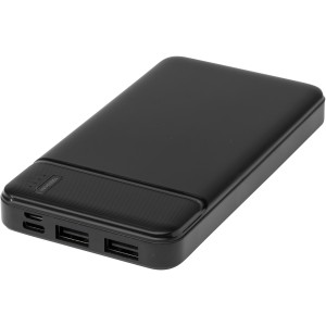 Loop 10 000 mAh újraműanyag powerbank, fekete