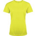ProAct női sportpóló, Fluorescent Yellow (PA439FY)