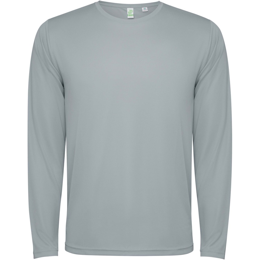 Roly Estoril hosszúujjú unisex póló, szürke, 3XL