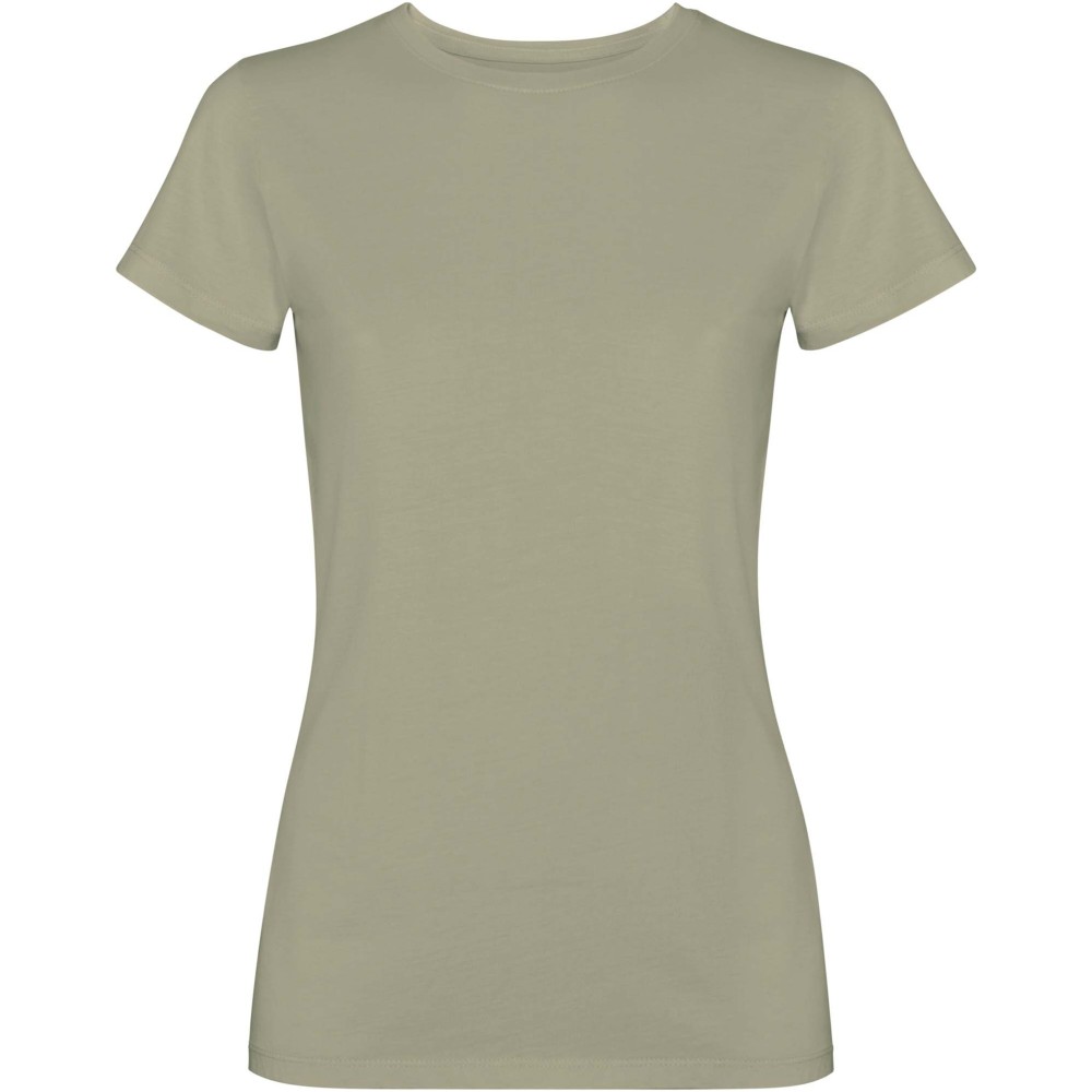 Roly Fiyi kevertszálas női póló, Khaki, 60% Cotton and 40% Polyester, 280 g/m2