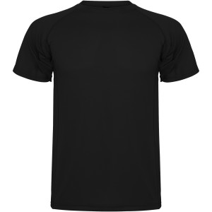 Roly Montecarlo gyerek sportpl, Solid black (T-shirt, pl, kevertszlas, mszlas)