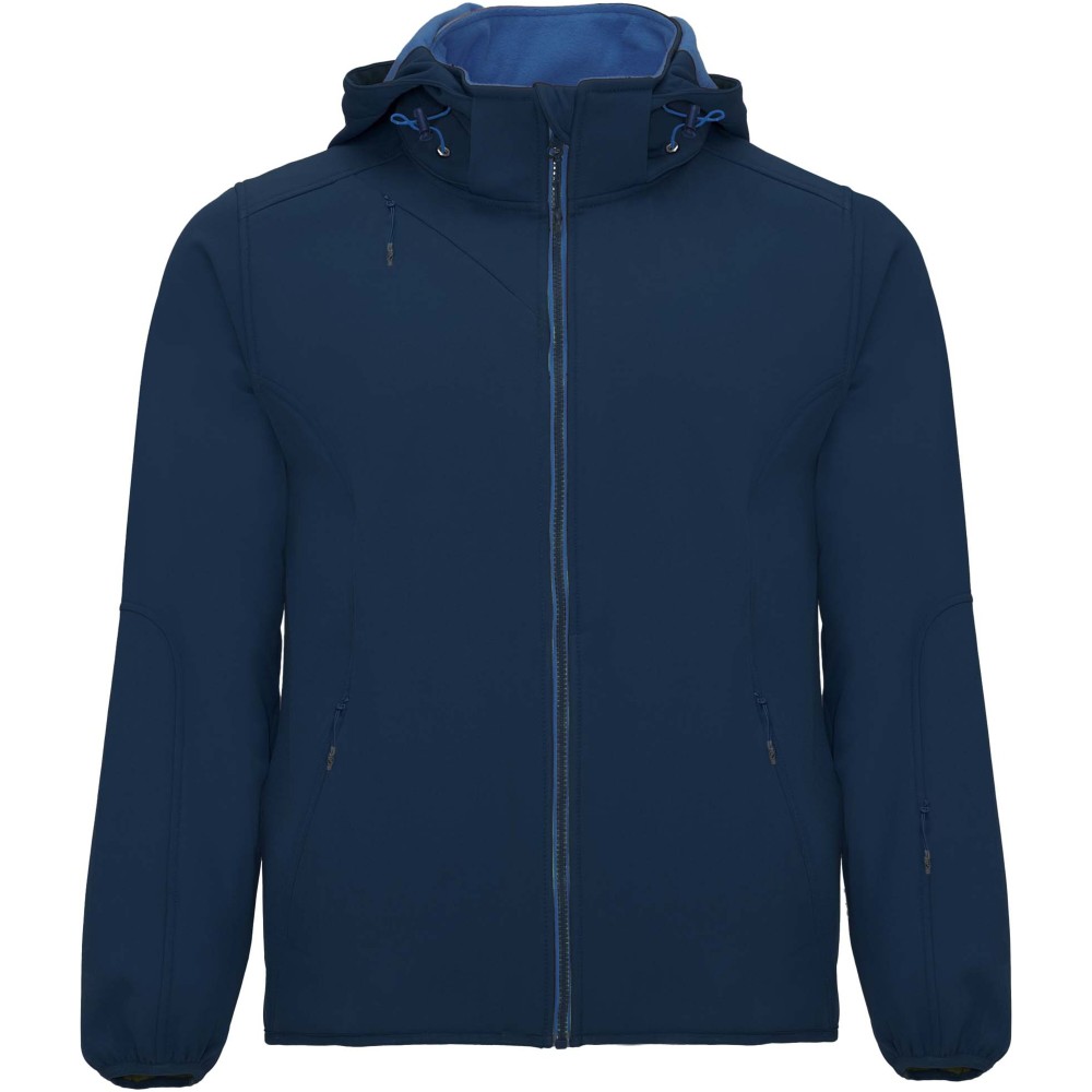 Roly Siberia uniszex softshell dzseki, Navy Blue, 3XL