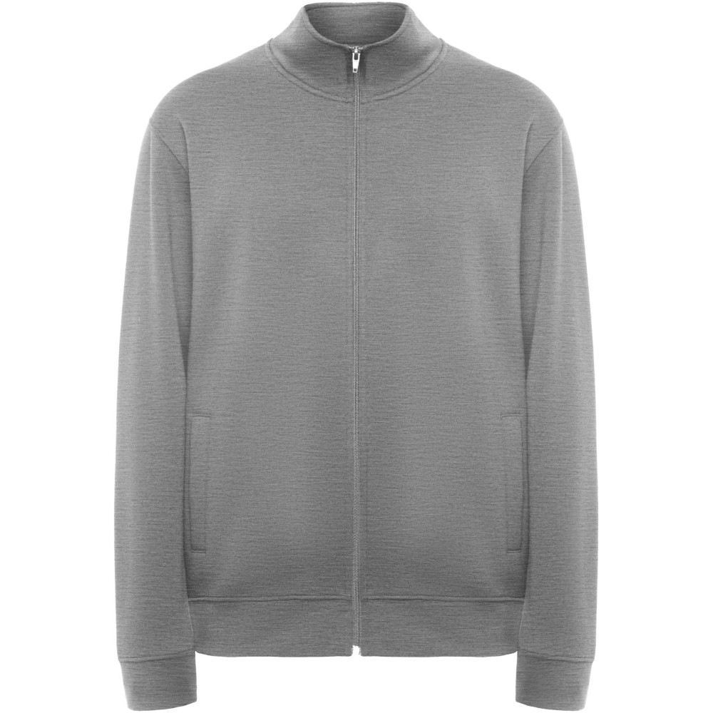 Roly Ulan uniszex cipzáros pulóver, marl Grey, XS