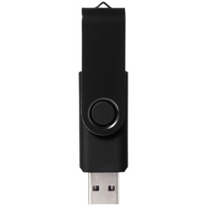 Rotate Metalic pendrive, fekete (raktri) (pendrive)