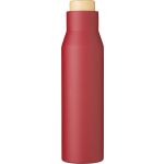 Rozsdamentes acél, duplafalú palack, 500 ml, bordó (971877-10)