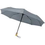 RPET összecsukható esernyő, szürke (10914382)