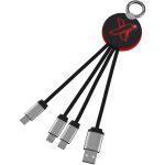 SCX.design C16 ring vilgt vezetk, piros/fekete (2PX00221)