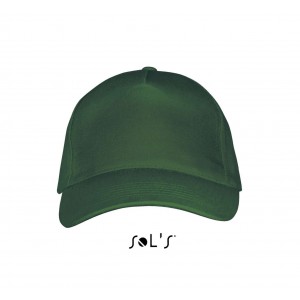 Sols Long Beach 5 paneles sapka, Bottle Green, U (sapka)