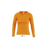 Sols Majestic hosszúujjú női póló, Orange (SO11425OR)