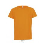 Sols raglánujjú gyerek sportpóló, Neon Orange (SO01166NEO)