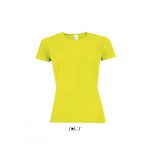 Sols Sporty raglánujjas női póló, Neon Yellow (SO01159NEY)
