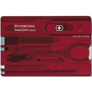 Victorinox SwissCard Classic szerszm, piros (szerszm)
