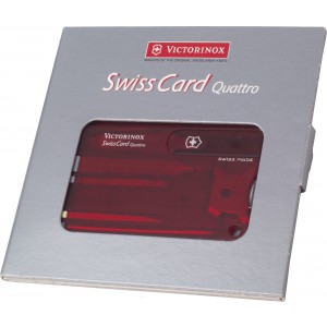 Victorinox SwissCard Quatro szerszm, piros (szerszm)
