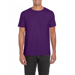 Gildan SoftStyle férfi póló, Purple (T-shirt, póló, 90-100% pamut)