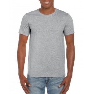 Gildan SoftStyle férfi póló, RS Sport Grey (T-shirt, póló, 90-100% pamut)