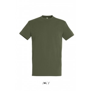 Sols Imperial férfi póló, Dark Khaki (T-shirt, póló, 90-100% pamut)