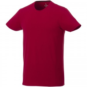 Elevate Balfour frfi organik pl, piros (T-shirt, pl, 90-100% pamut)
