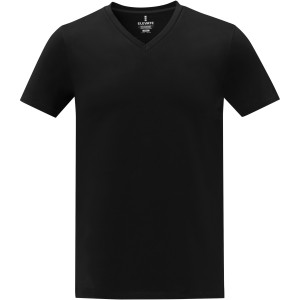 Elevate Somoto V-nyak frfi pl, fekete (T-shirt, pl, 90-100% pamut)