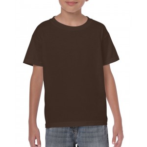 Gildan Heavy gyerekpl, Dark Chocolate (T-shirt, pl, 90-100% pamut)