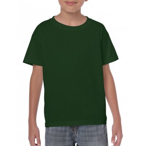 Gildan Heavy gyerekpl, Forest Green (T-shirt, pl, 90-100% pamut)