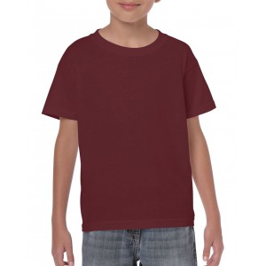 Gildan Heavy gyerekpl, Maroon (T-shirt, pl, 90-100% pamut)