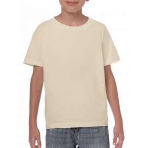 Gildan Heavy gyerekpl, Sand (T-shirt, pl, 90-100% pamut)