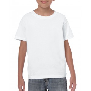 Gildan Heavy gyerekpl, White (T-shirt, pl, 90-100% pamut)