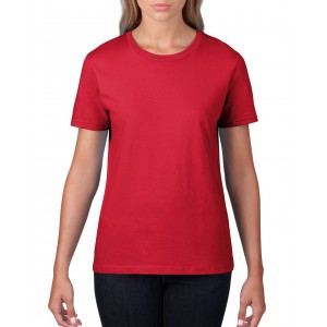 Gildan Premium ni pl, Red (T-shirt, pl, 90-100% pamut)