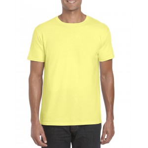 Gildan SoftStyle frfi pl, Cornsilk (T-shirt, pl, 90-100% pamut)