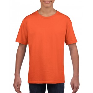 Gildan SoftStyle gyerekpl, Orange (T-shirt, pl, 90-100% pamut)