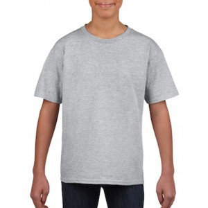 Gildan SoftStyle gyerekpl, RS Sport Grey (T-shirt, pl, 90-100% pamut)