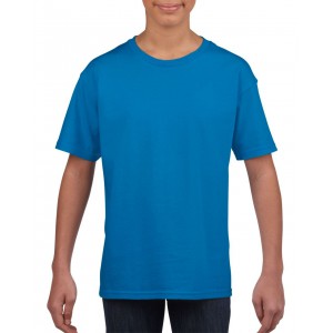 Gildan SoftStyle gyerekpl, Sapphire (T-shirt, pl, 90-100% pamut)
