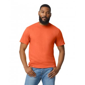 Gildan Softstyle Midweight frfi pl, Orange (T-shirt, pl, 90-100% pamut)