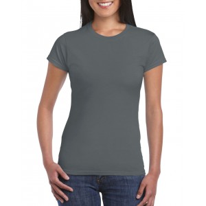 Gildan SoftStyle ni pl, Charcoal (T-shirt, pl, 90-100% pamut)