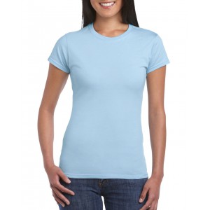Gildan SoftStyle ni pl, Light Blue (T-shirt, pl, 90-100% pamut)