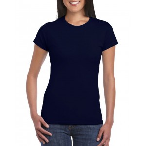 Gildan SoftStyle ni pl, Navy (T-shirt, pl, 90-100% pamut)