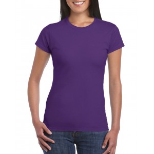 Gildan SoftStyle ni pl, Purple (T-shirt, pl, 90-100% pamut)