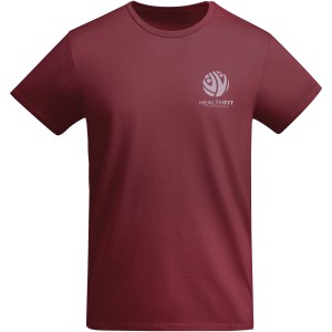 Roly Breda frfi organikus pamut pl, Garnet (T-shirt, pl, 90-100% pamut)
