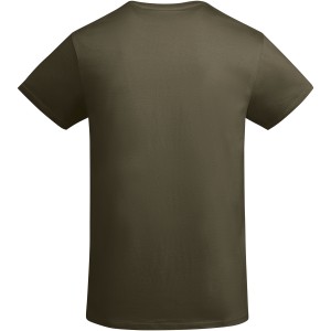 Roly Breda frfi organikus pamut pl, Militar Green (T-shirt, pl, 90-100% pamut)