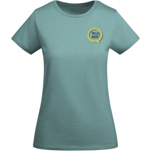 Roly Breda ni organikus pamut pl, Dusty Blue (T-shirt, pl, 90-100% pamut)
