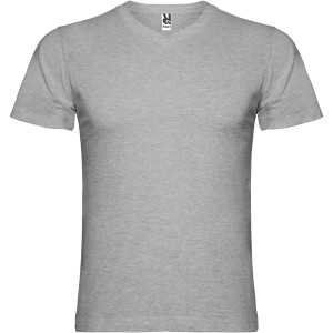 Roly Samoyedo V-nyak frfi pl, Marl Grey (T-shirt, pl, 90-100% pamut)