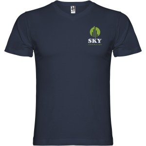 Roly Samoyedo V-nyak frfi pl, Navy Blue (T-shirt, pl, 90-100% pamut)